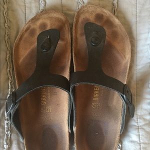 Black Birkenstocks size 41